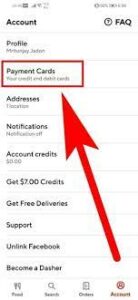 How to Remove a Card from Doordash( Add payment method)