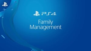 playstation family management
