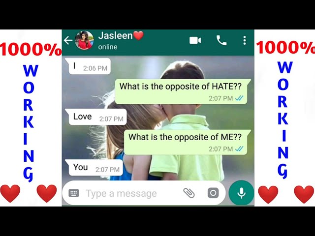 How To Propose A Boy On Whatsapp