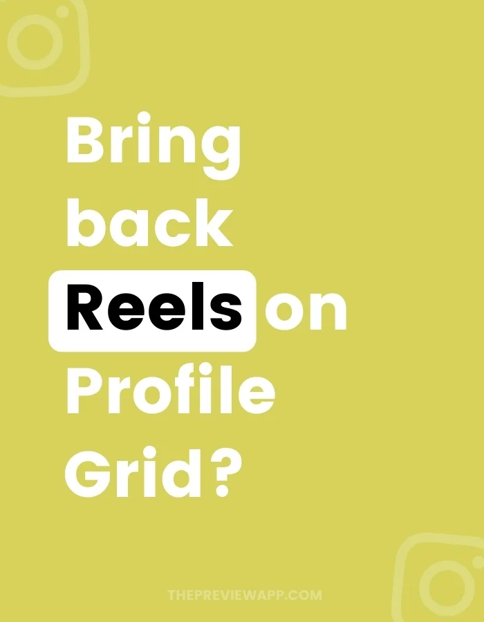 How to Add Reel Back to Instagram