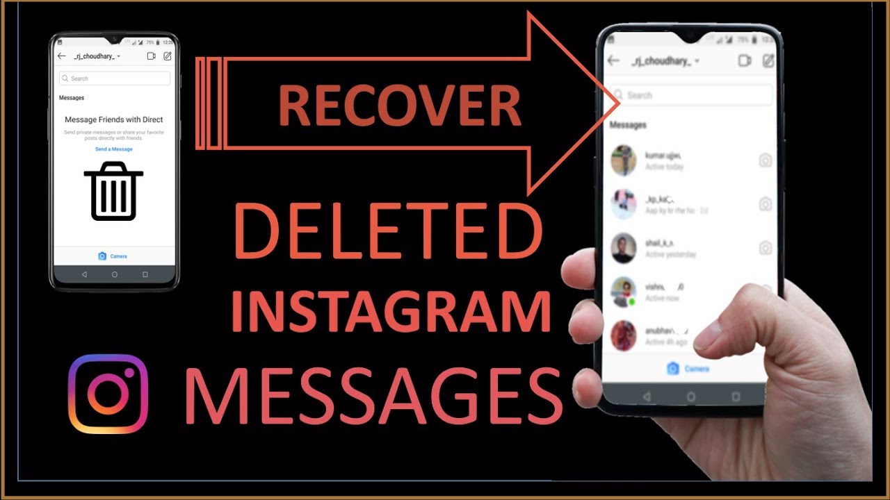 How to Recover Deleted Message On Instagram