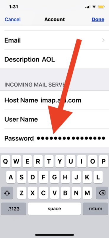 How to Reset Your Email Password on iPhone iOS