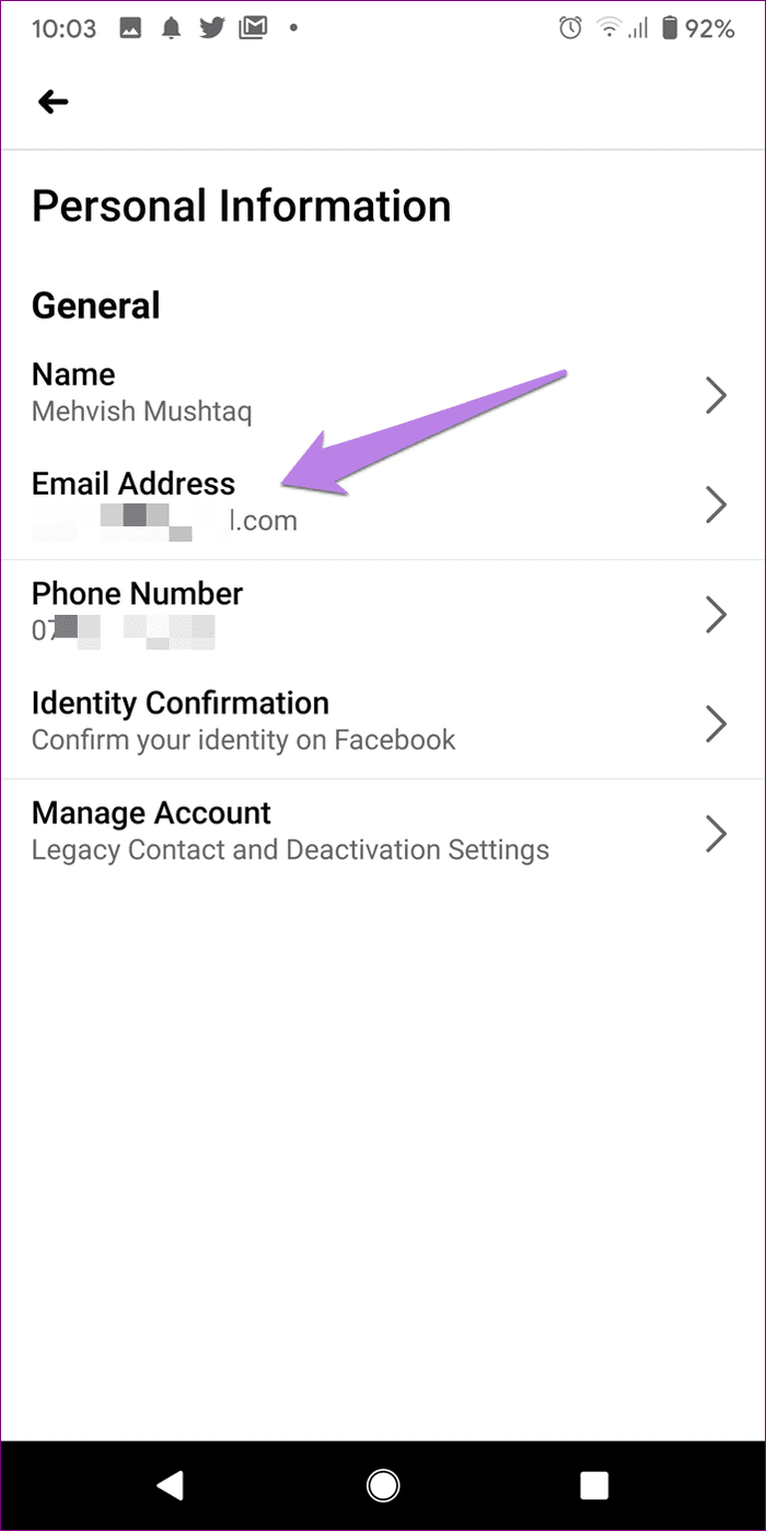 How to See What Email You Used for Facebook