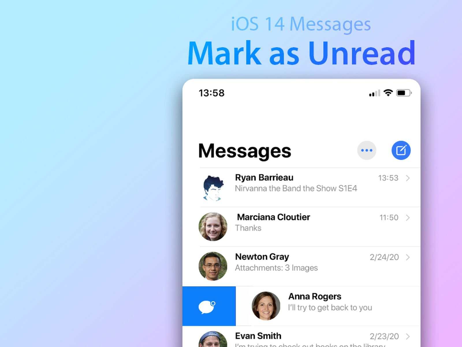 Mark Text As Unread Iphone