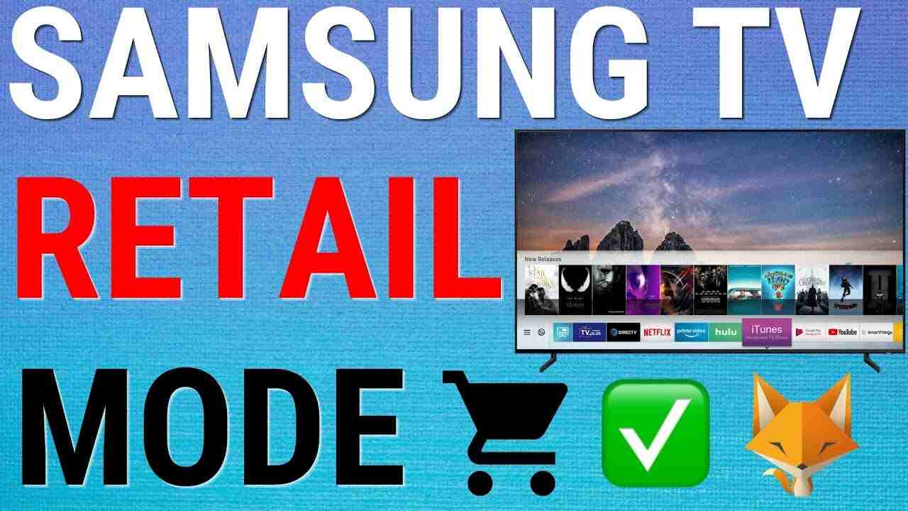 Set up Retail Mode on Your Samsung TV