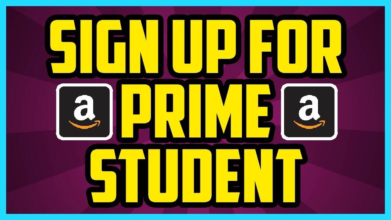 Sign Up for Prime Student