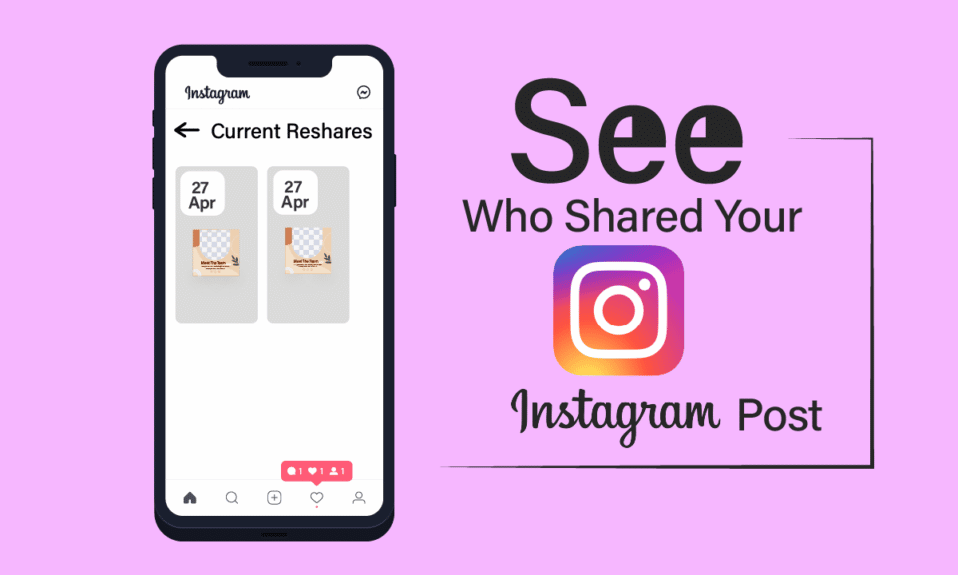 How do you see who shared and saved your Instagram post