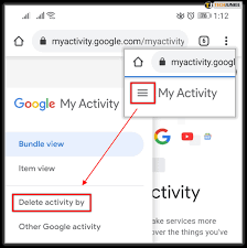 How to view your activity history on Google