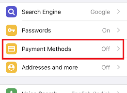 how to add payement method on iphone